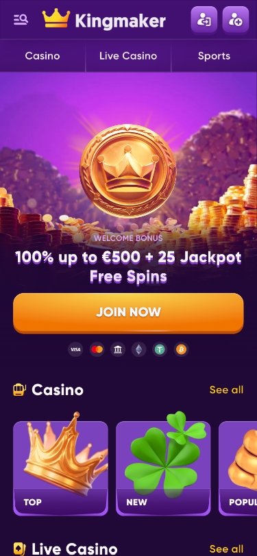 Kingmaker Casino: Ein Online Casino mit großem Potenzial, kingmaker casino bonus ohne einzahlung